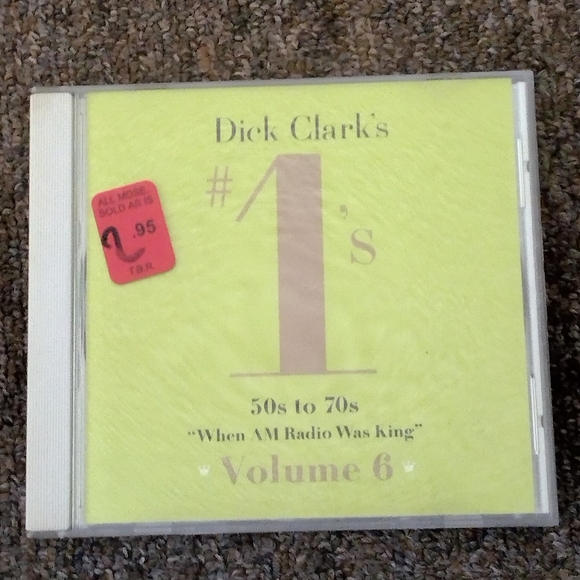 5 CD Lot Dick Clark's #1's 50s to 70s When AM Radio Was King 1,2,3,5,6 - Picture 13 of 14